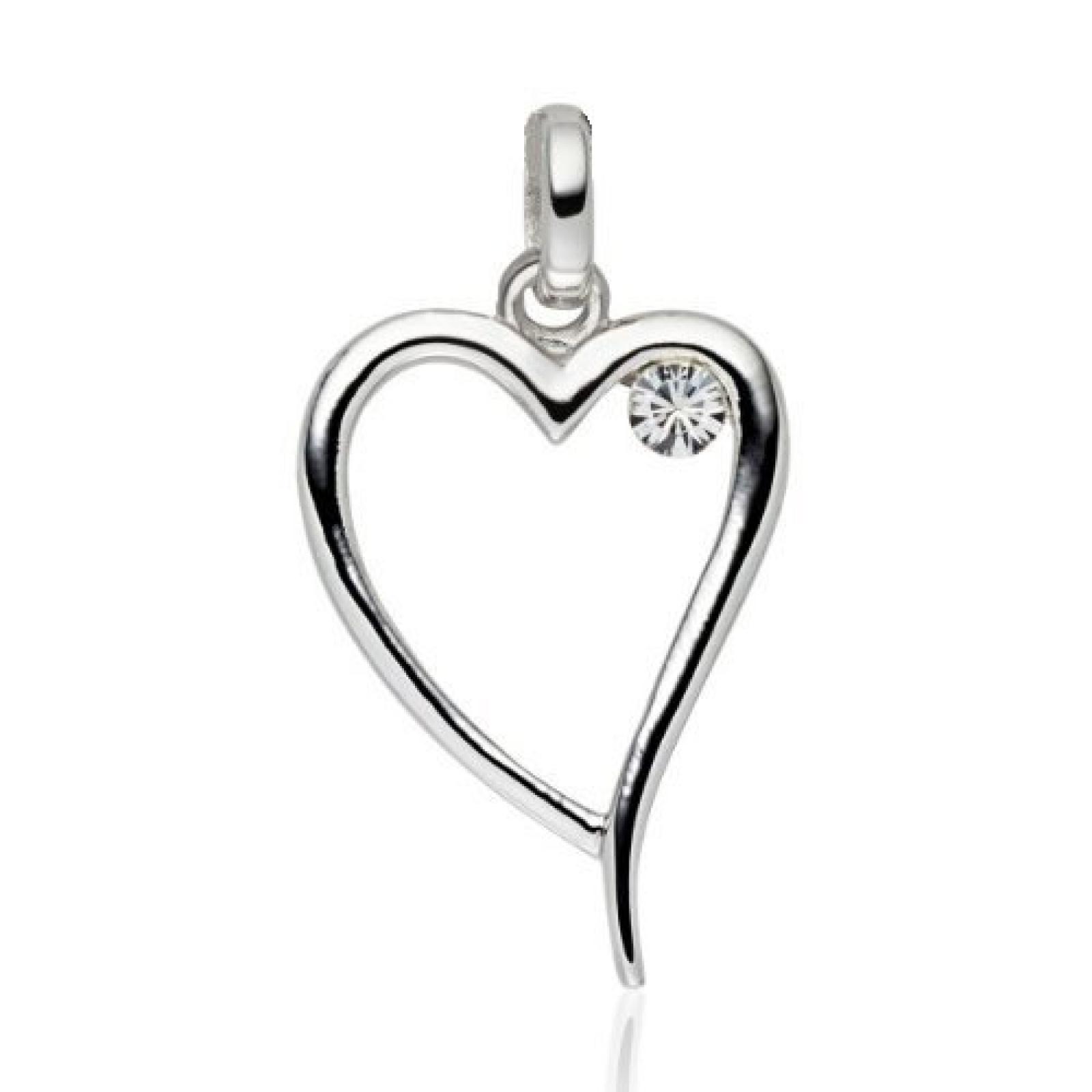 Rafaela Donata Glossy Collection Damen-Anhänger "Herz" mit original Swarovski Elements Crystal (ohne Kette)  60836036 